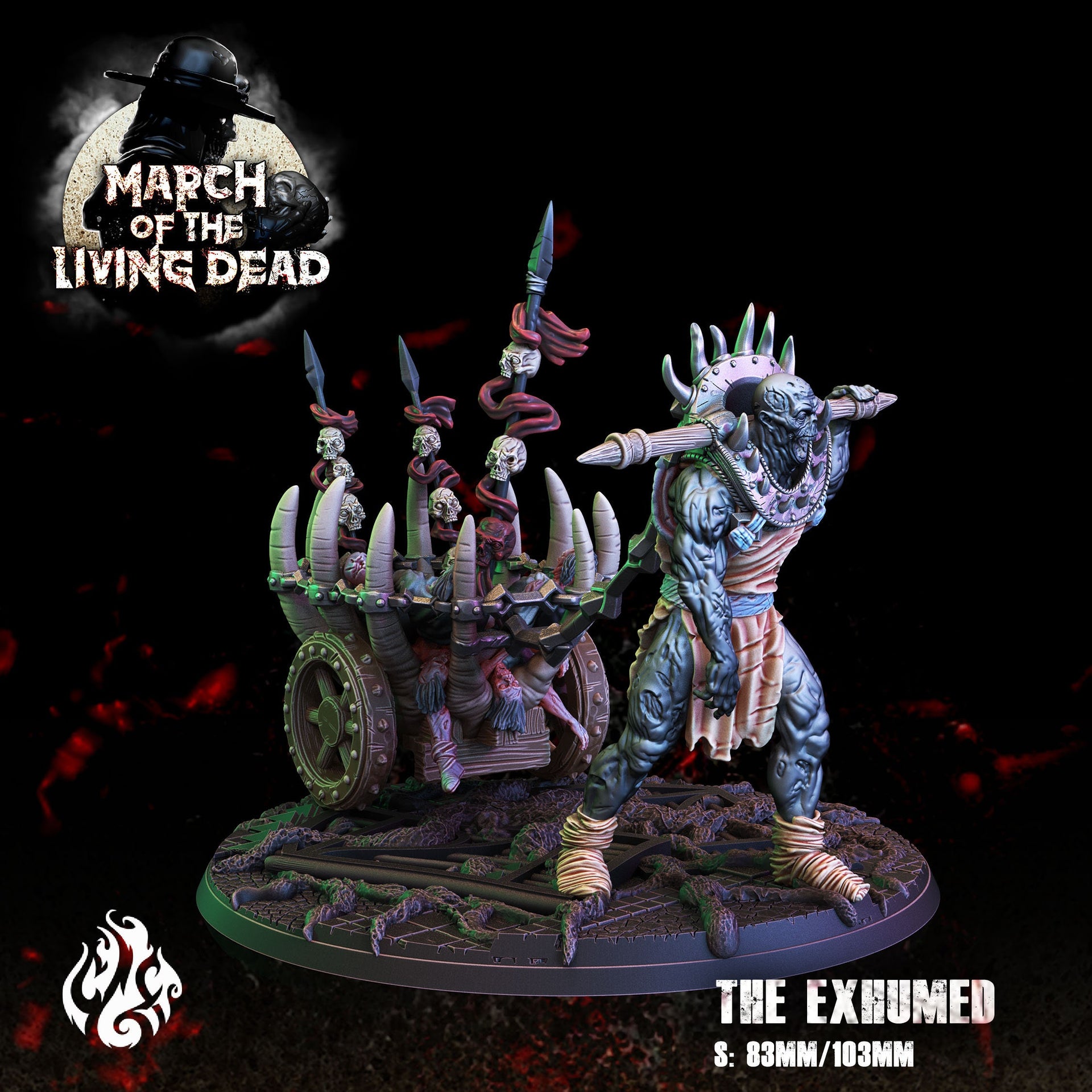 The Exhumed - Crippled God Foundry - March of the Living Dead 