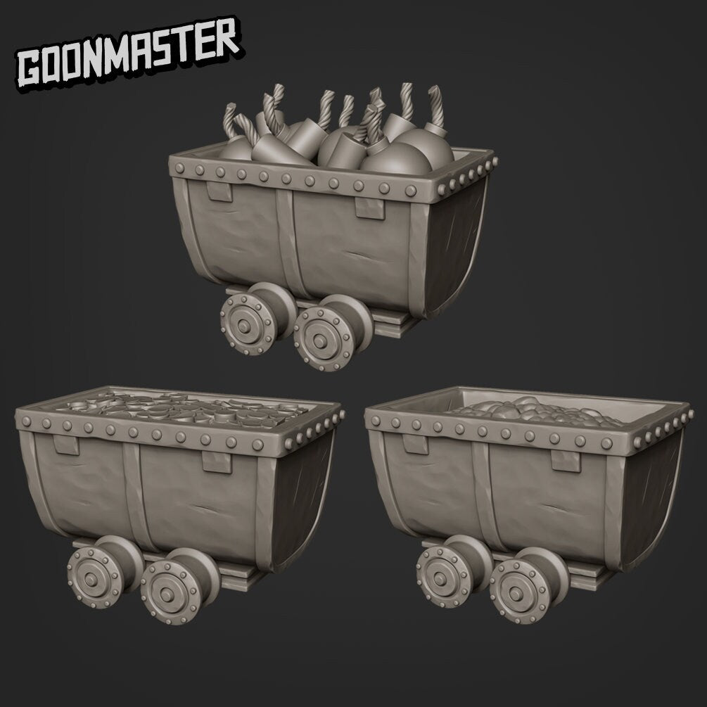 Mine Track and Carts - Goonmaster 