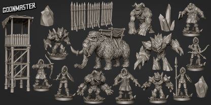 Ice Shard terrain - Goonmaster 