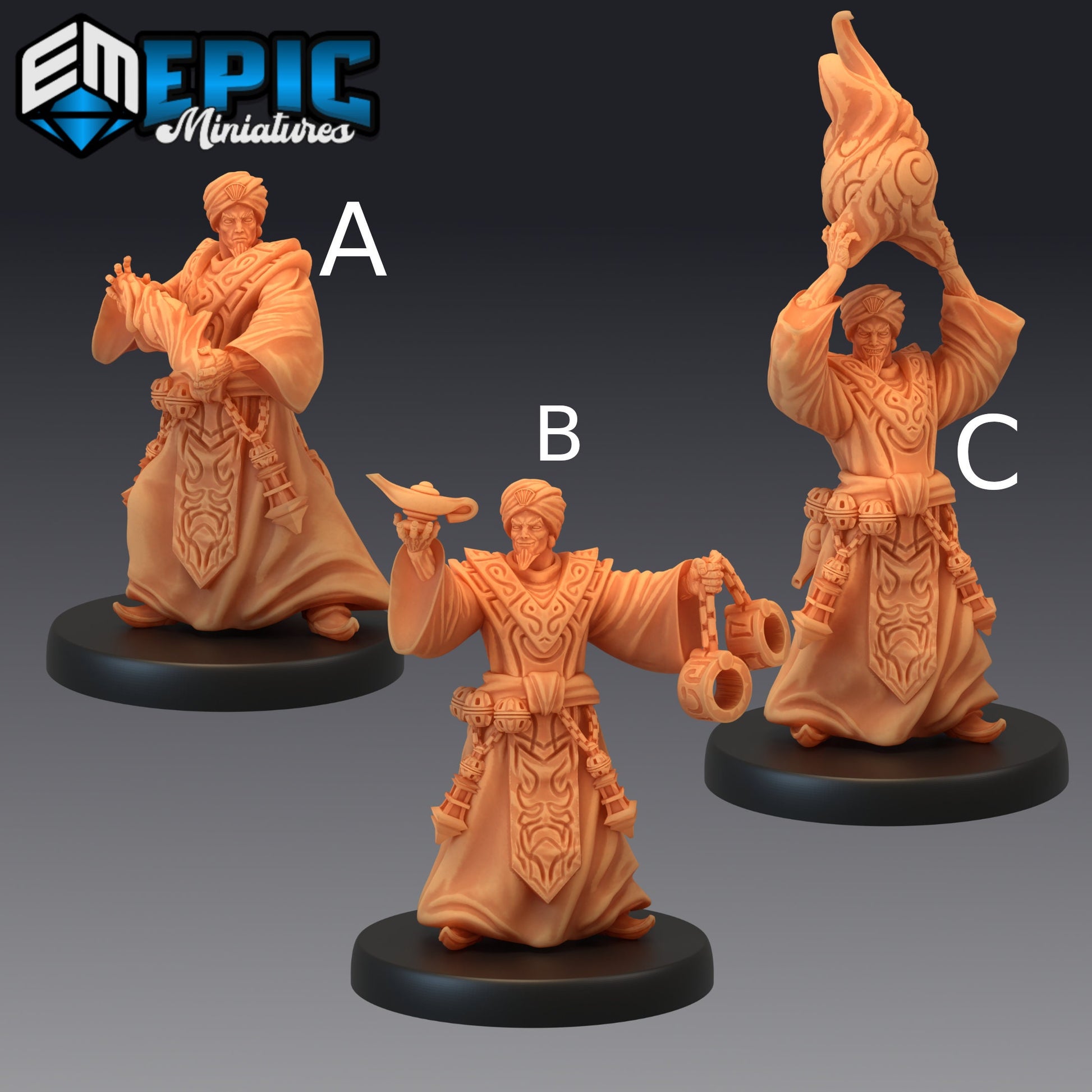 Djinni Hunter - Epic Miniatures 