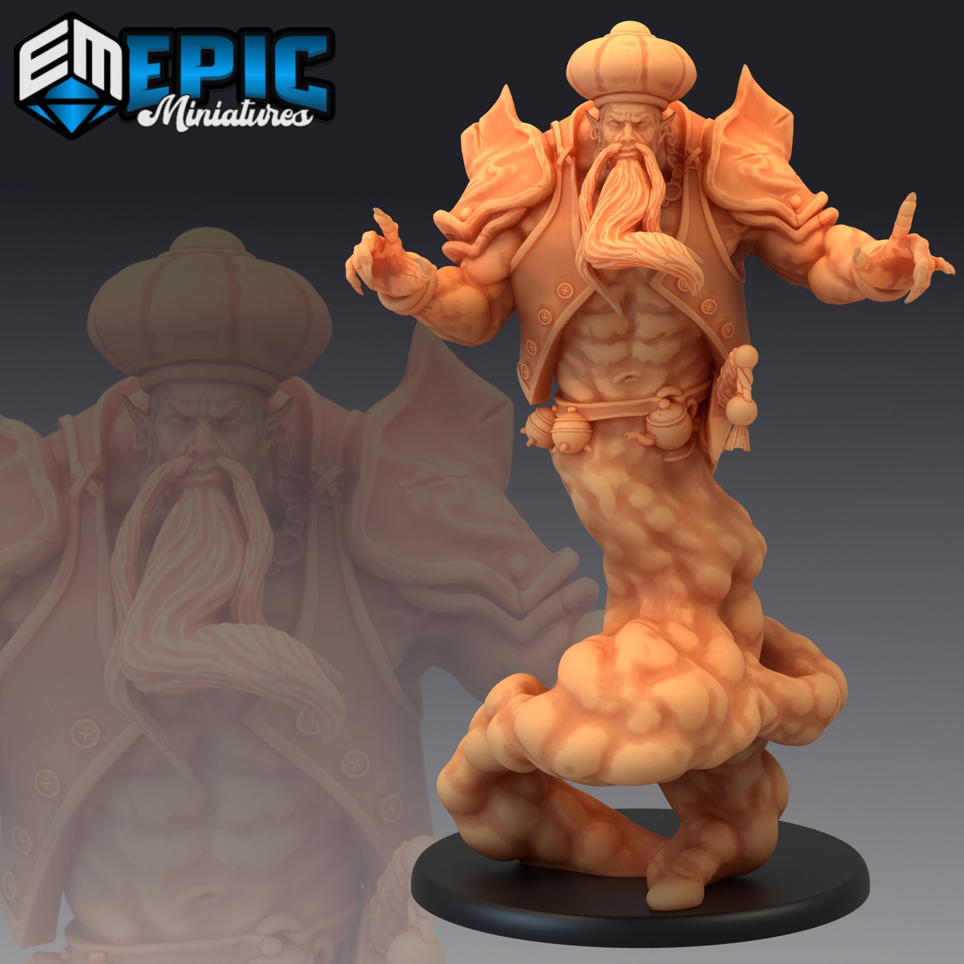 Legendary Lamp Genie - Epic Miniatures 