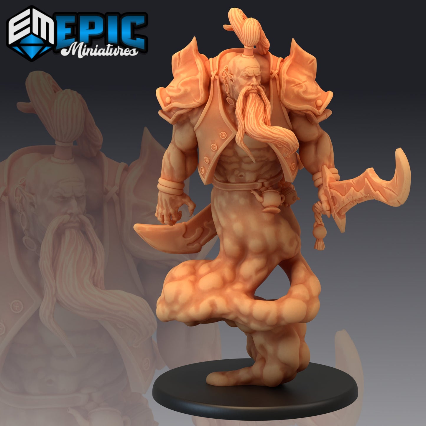 Legendary Lamp Genie - Epic Miniatures 