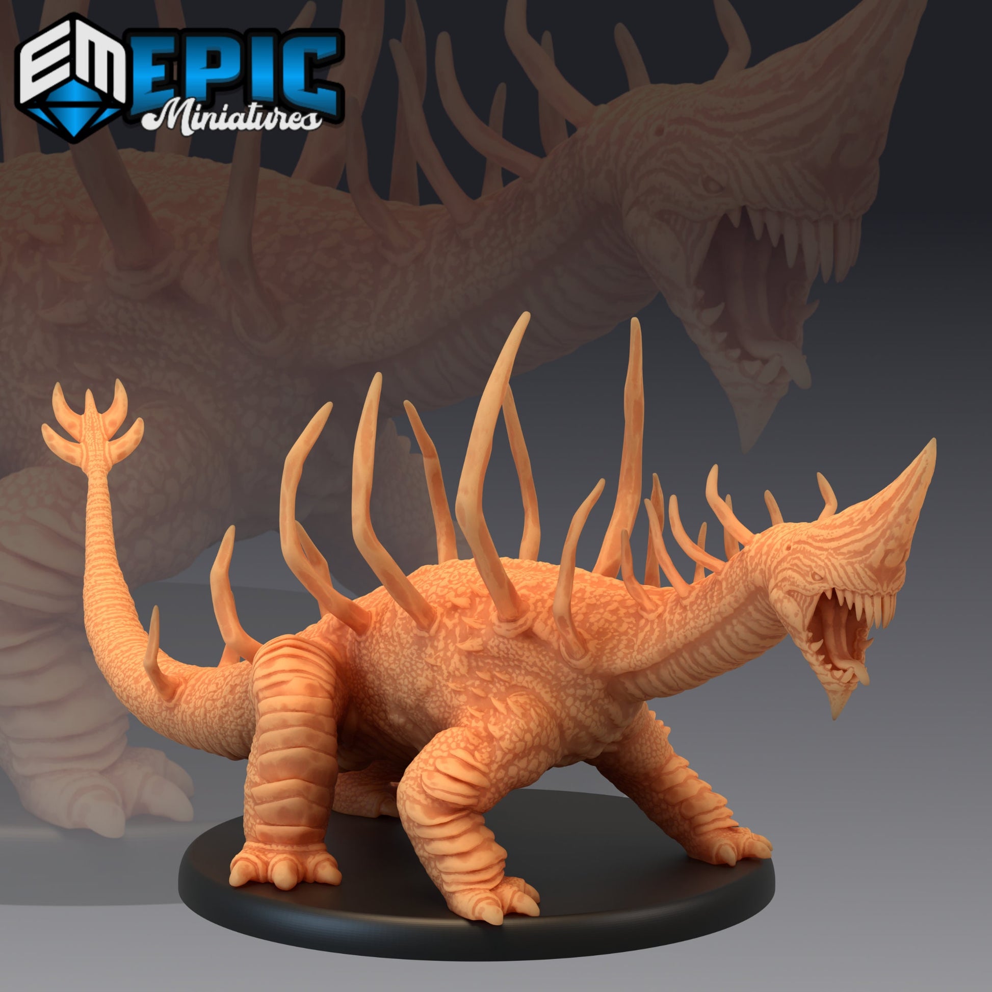 Sand Wyrm - Epic Miniatures 