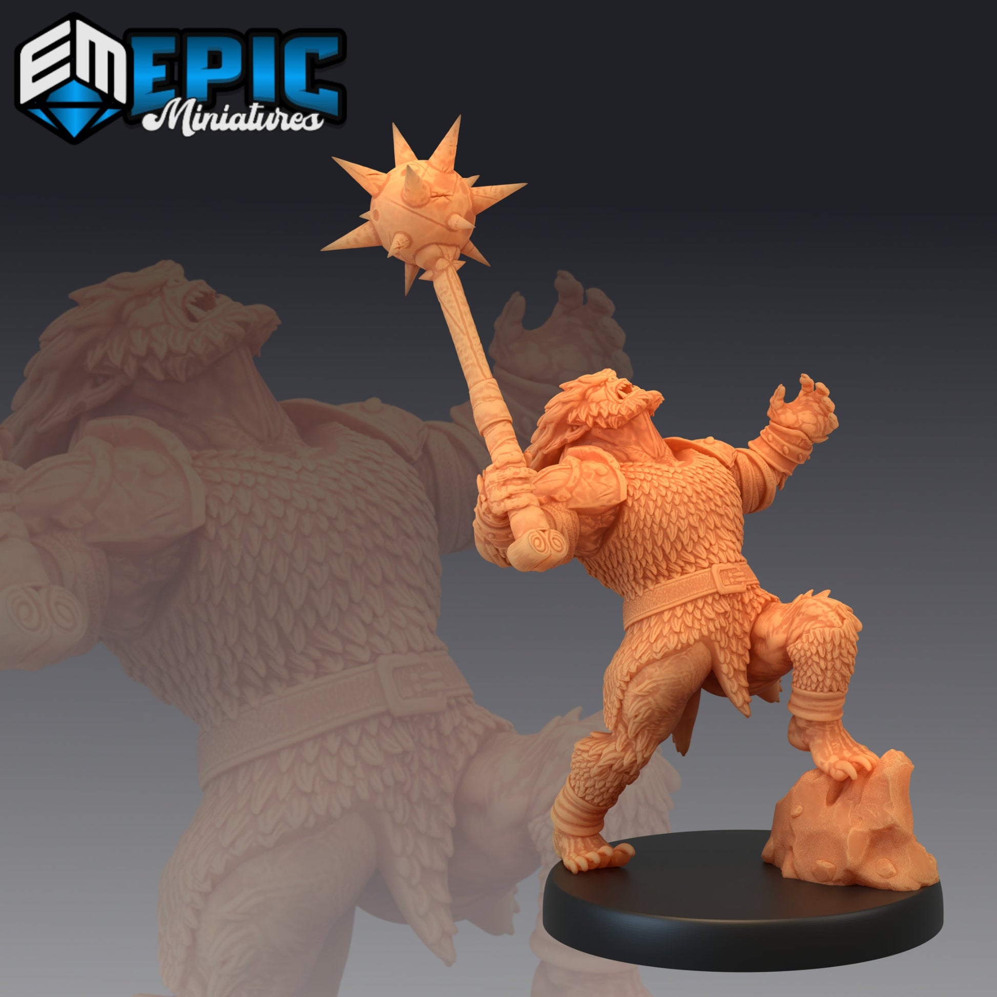 Bugbear Warrior - Epic Miniatures 