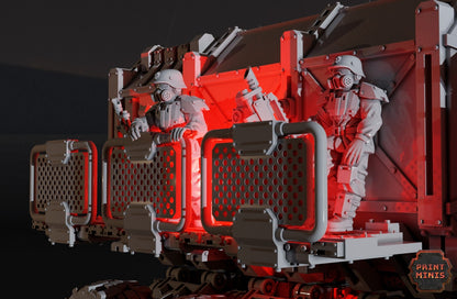 Collosus, Modular Super Heavy Transporter - Print Minis 