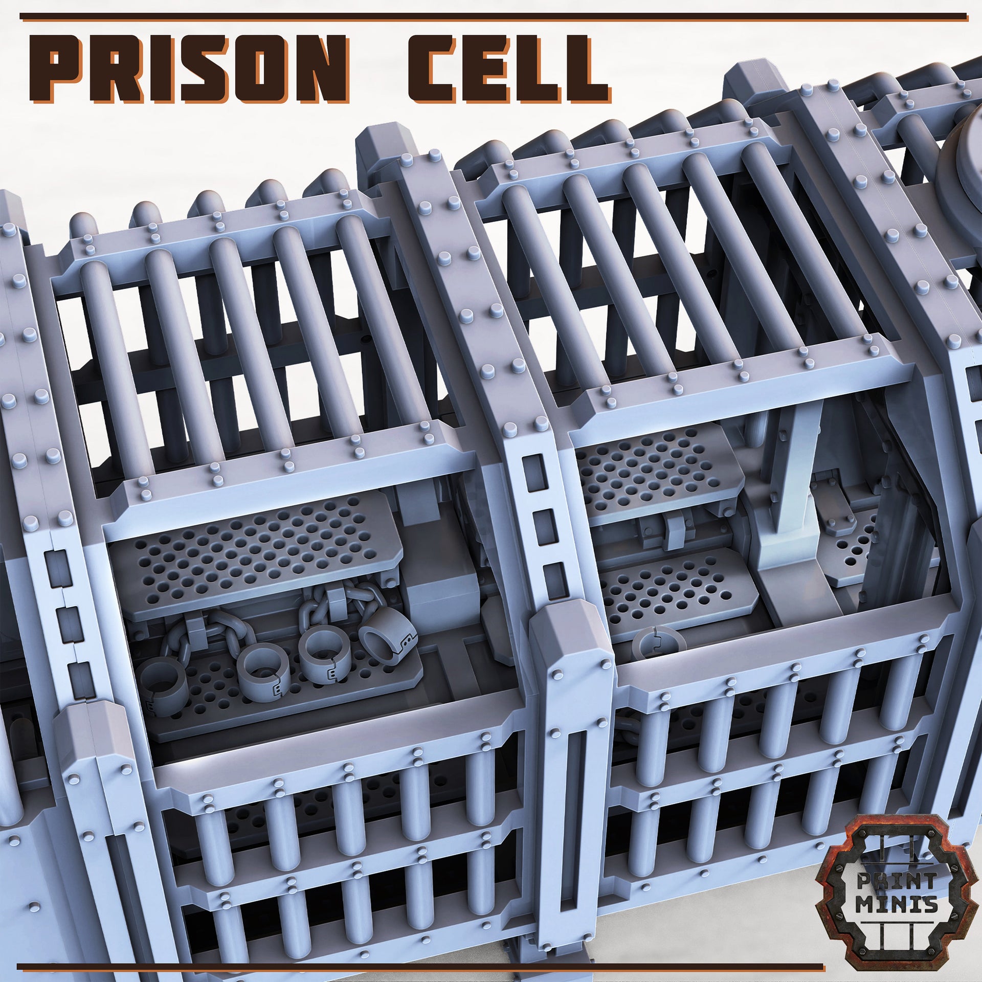 Modular Prison Cell - Print Minis 