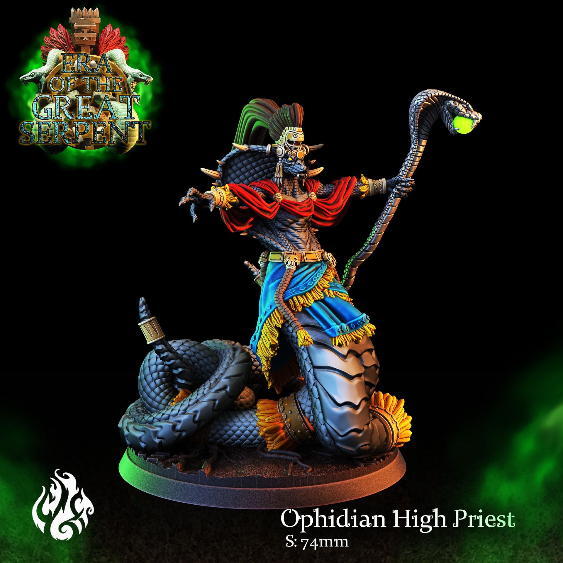 Ophidian High Priest - Crippled God Foundry - Era of the Great Serpent  