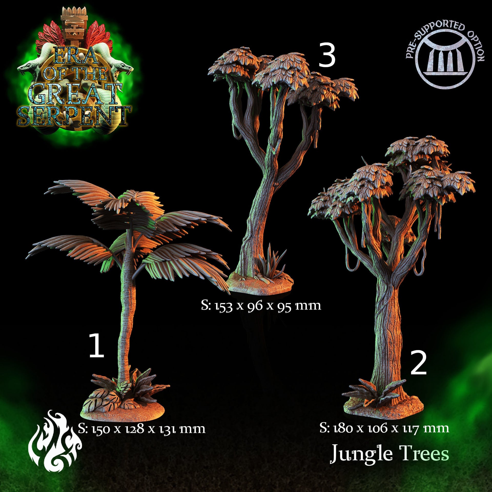 Jungle Trees - Era of the Great Serpent 