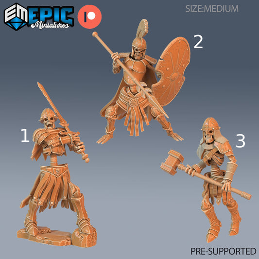 Skeleton Orc Warrior - Epic Miniatures 