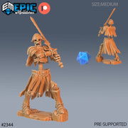 Skeleton Orc Warrior - Epic Miniatures 
