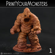 Clay Golem - Print Your Monsters 