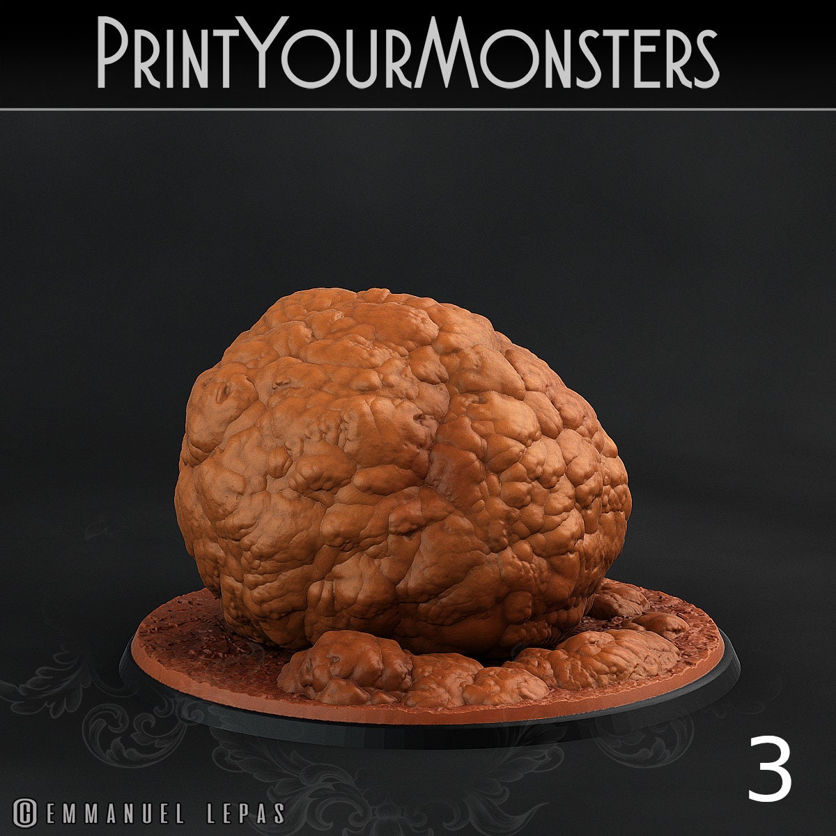 Clay Golem - Print Your Monsters 