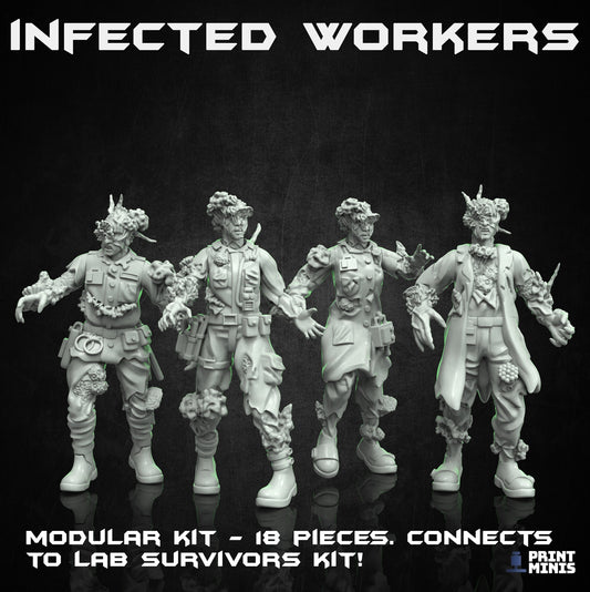 Infected Workers- Print Minis 