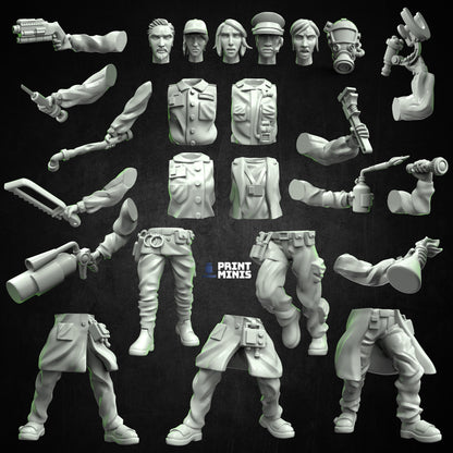 Lab Survivors - Print Minis 