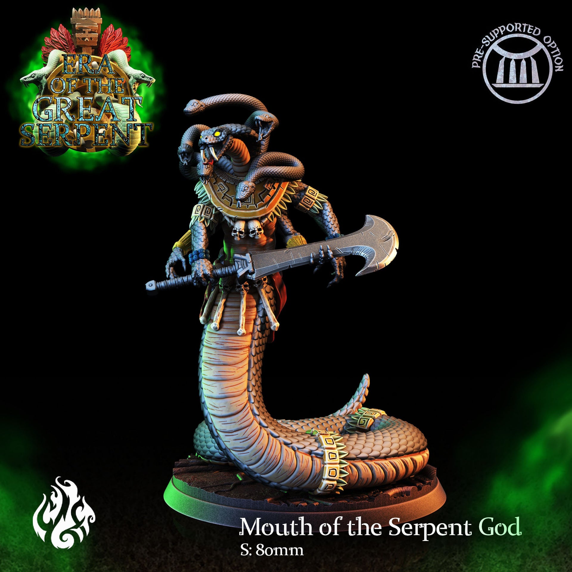 Mouth of the Serpent God - Crippled God Foundry - Era of the Great Serpent  