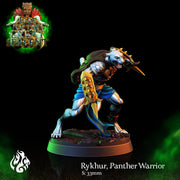Rykhur, Panther Warrior - Crippled God Foundry - Era of the Great Serpent  