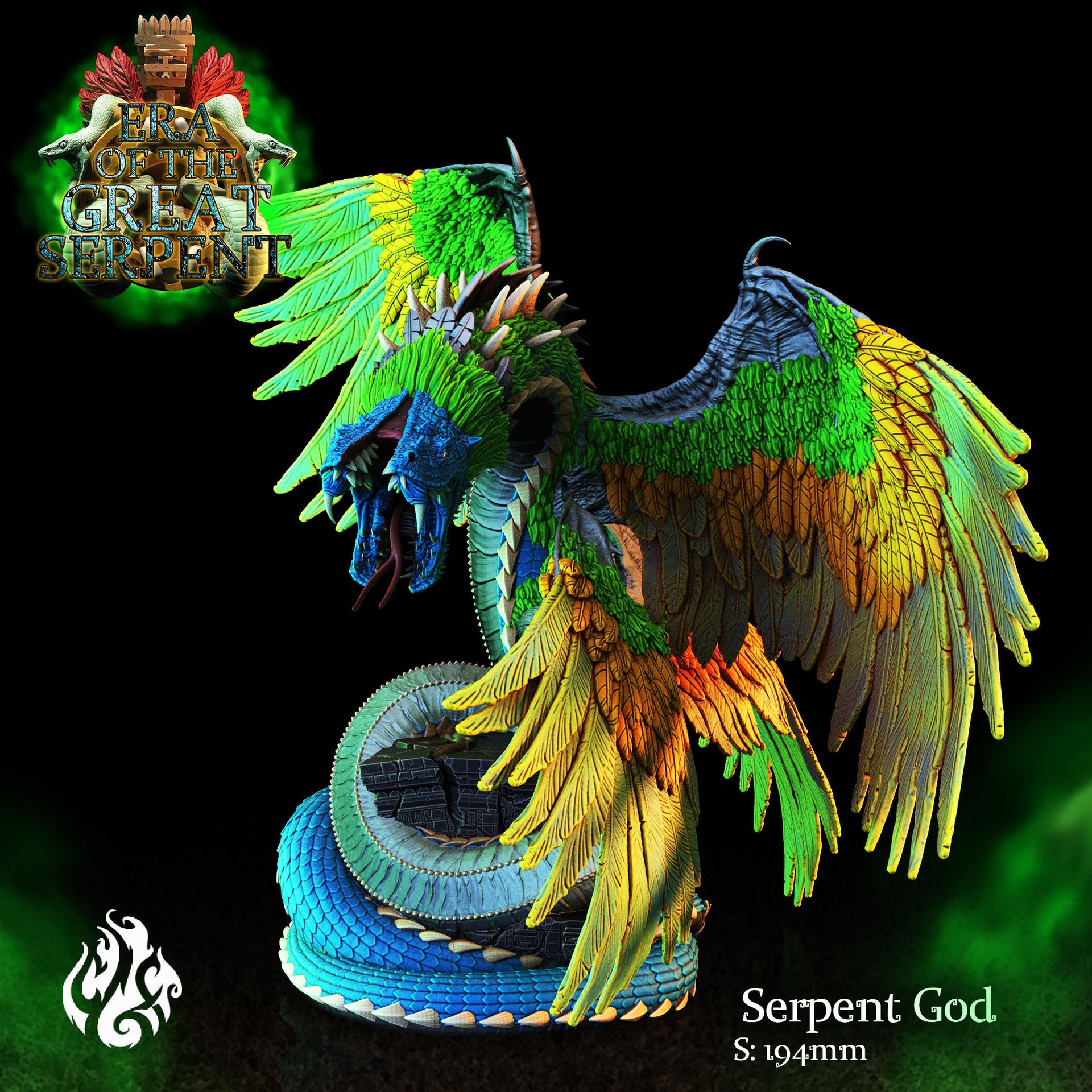 Serpent God - Crippled God Foundry - Era of the Great Serpent  