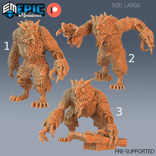 Zombie Owlbear - Epic Miniatures 