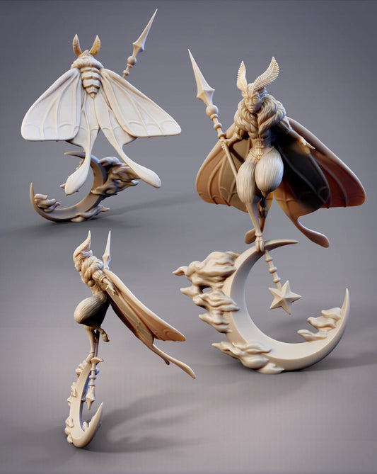 Noctuoidea Mage Psychidae, Mothfolk Psychic- Cobra Mode 