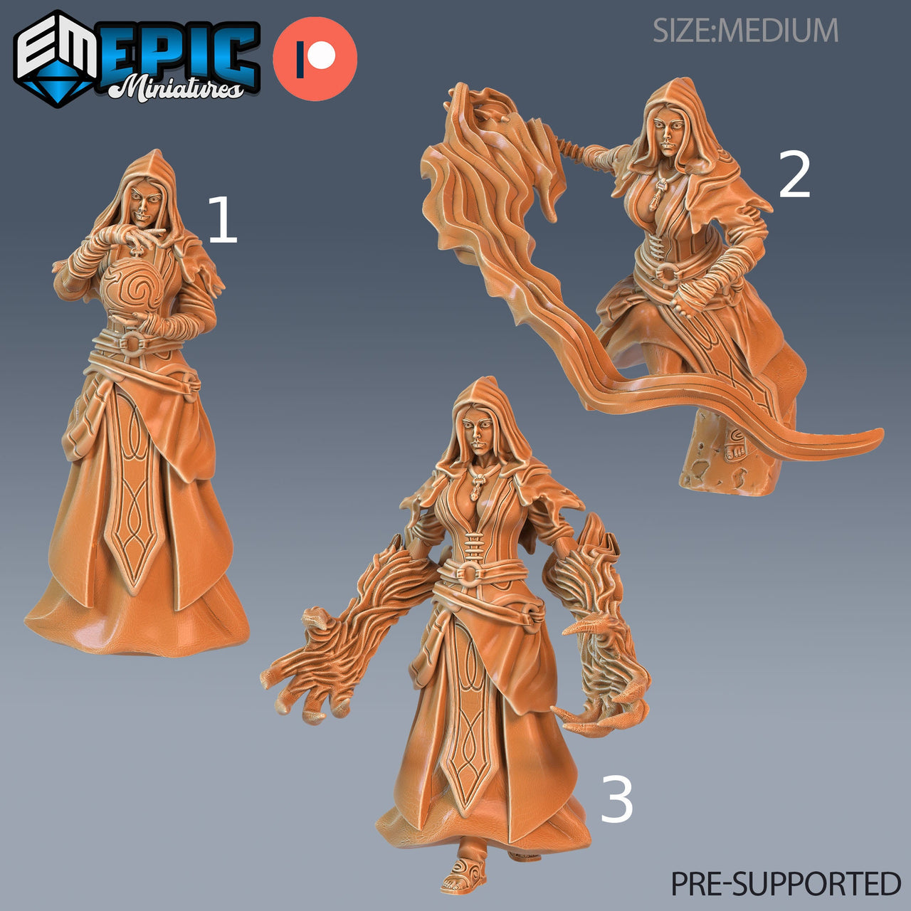 Arcane Sorceress - Epic Miniatures