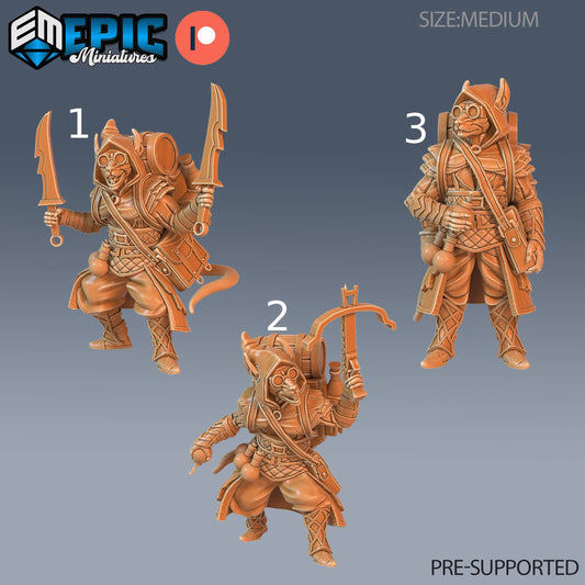 Rat Folk Alchemist - Epic Miniatures 