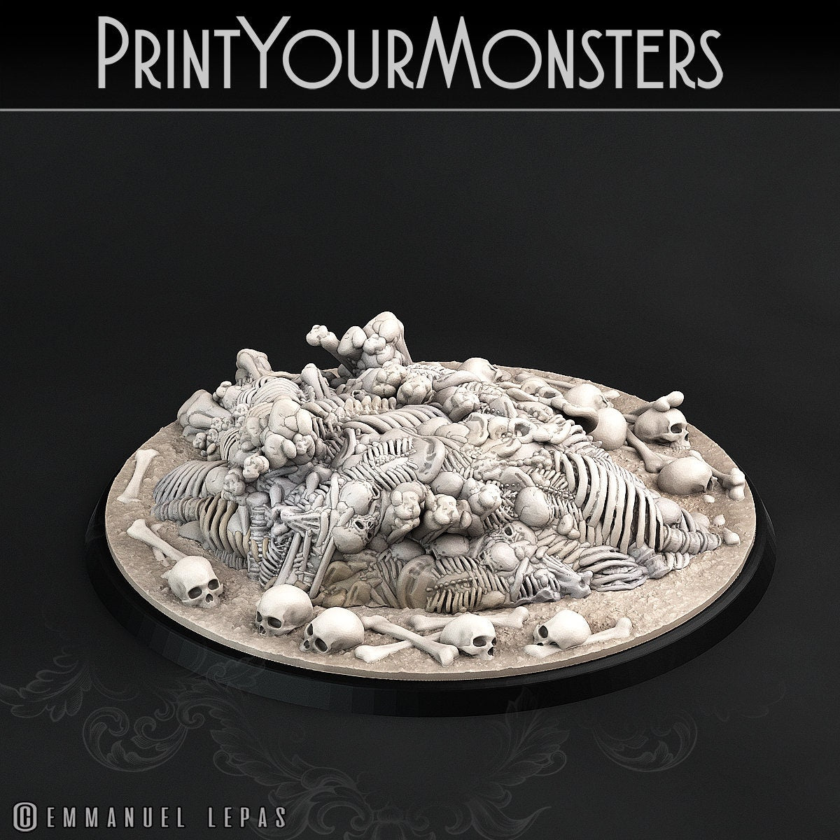 Bone Golem - Print Your Monsters 
