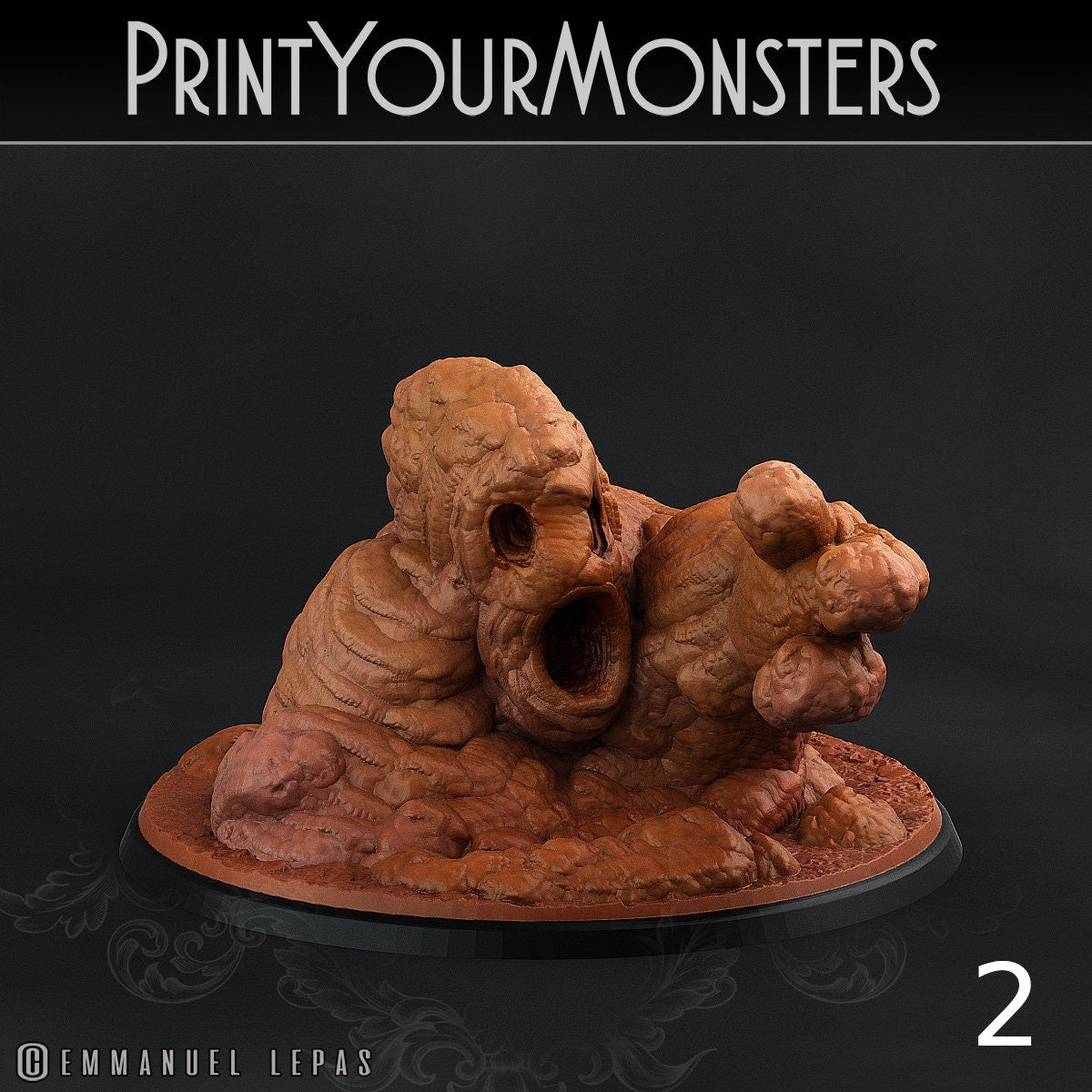 Clay Golem - Print Your Monsters 