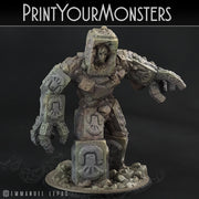 Rock Golem - Print Your Monsters 