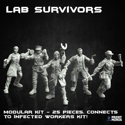 Lab Survivors - Print Minis 