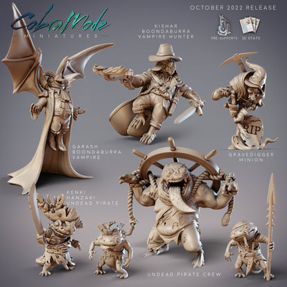 Kenki Hanzaki, Undead Pirate - CobraMode 