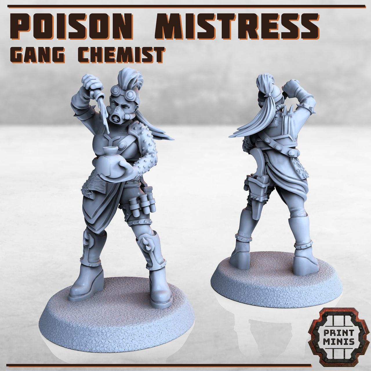 Poison Mistress - Print Minis