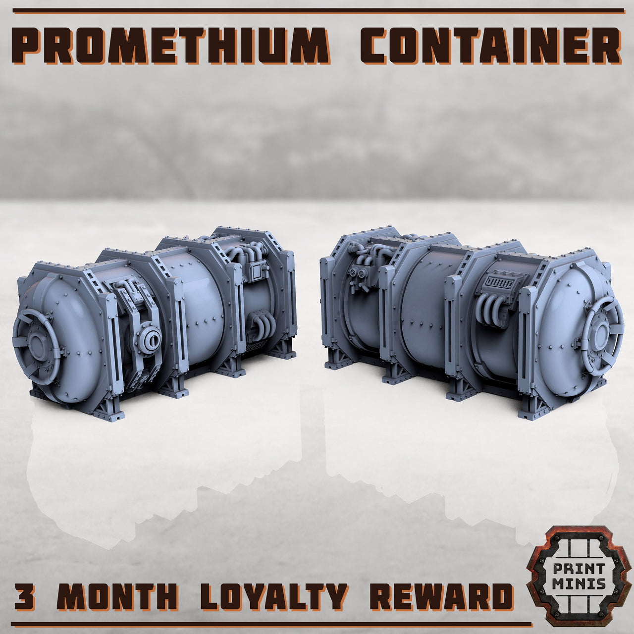 Promethium container - Print Minis 