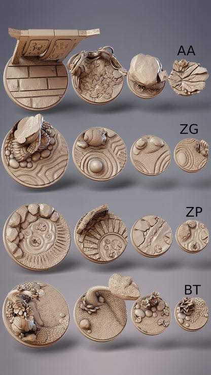 Zen Garden Bases - Cobra Mode 