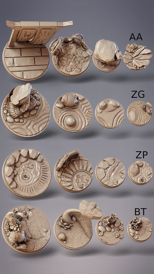 Zen Garden Bases - Cobra Mode 
