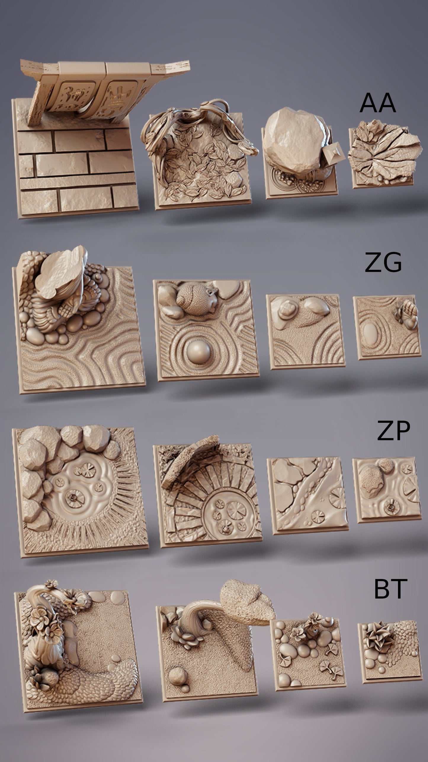 Zen Garden Bases - Cobra Mode 
