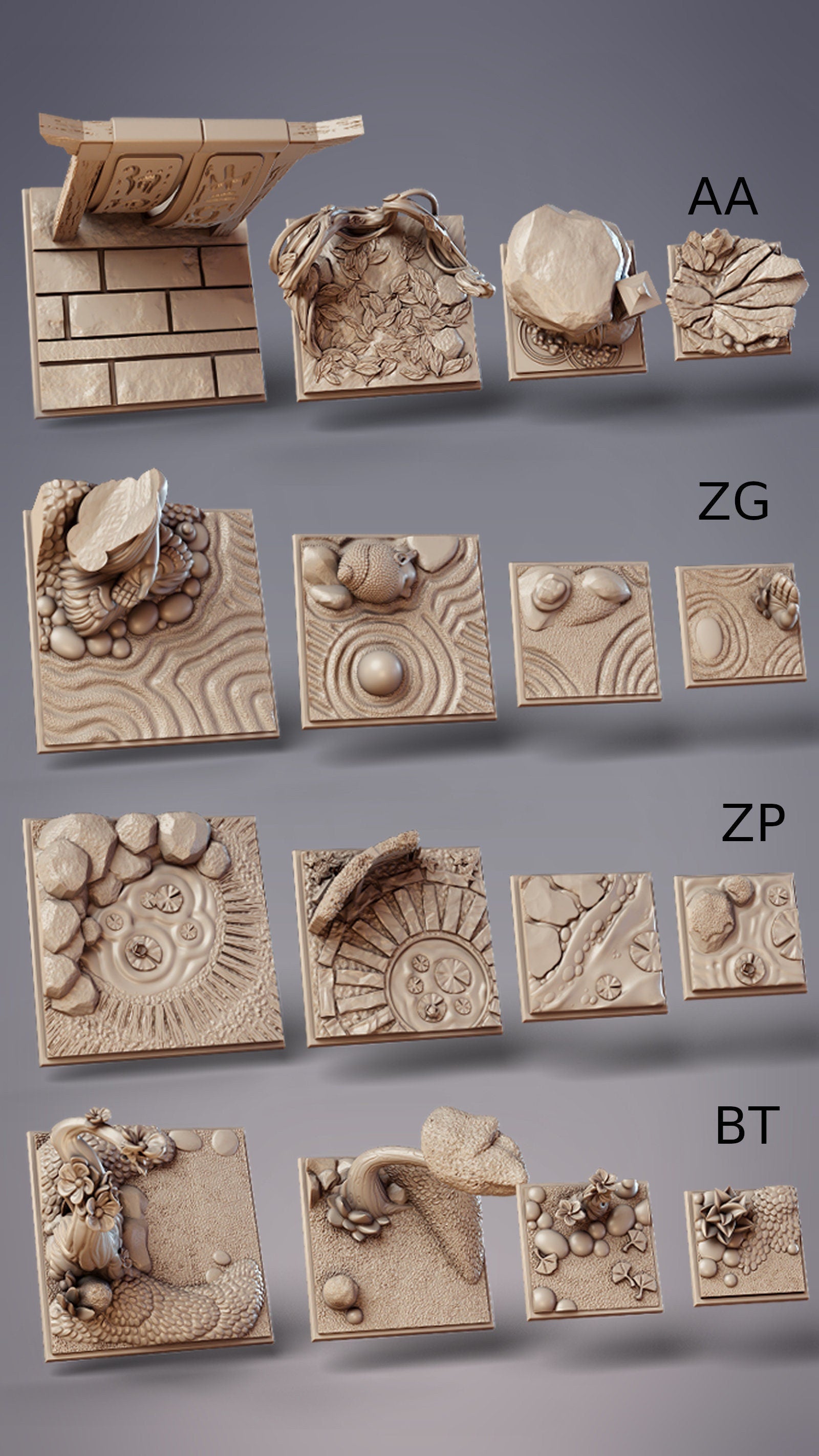 Zen Garden Bases - Cobra Mode 