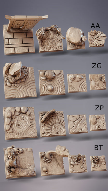 Zen Garden Bases - Cobra Mode 