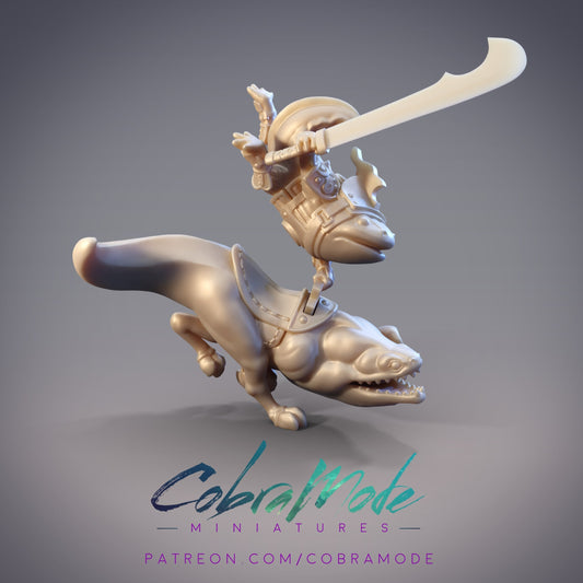 Hanzaki Cavalry Hakuren, Eel Rider - Cobra Mode 