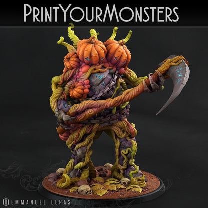 Conjoined Twin Giant Pumpkin - Print Your Monsters 