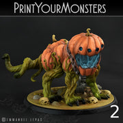 Dangerous Pumpkin Dog - Print Your Monsters 