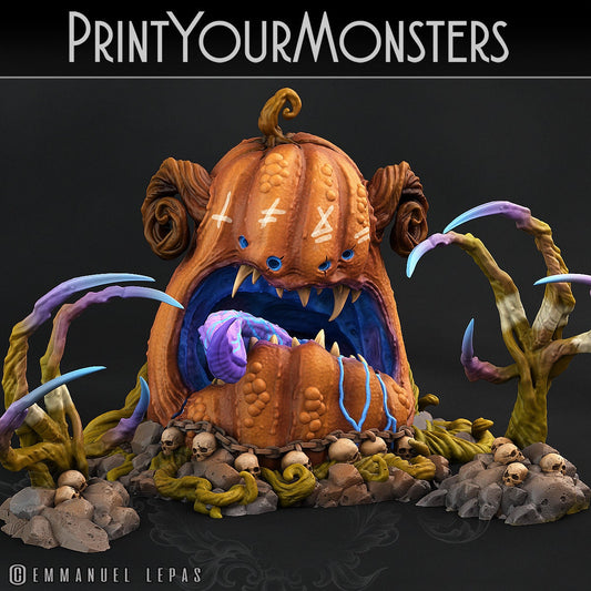 Giant Pumpkin Ogre - Print Your Monsters 