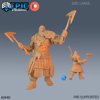 Half Frost Giant- Epic Miniatures 