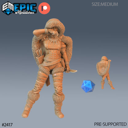 Northern Tribes Warrior - Epic Miniatures 