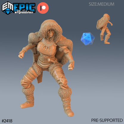 Northern Tribes Warrior - Epic Miniatures 