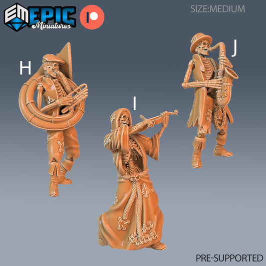 Skeleton Musicians 3! - Epic Miniatures 