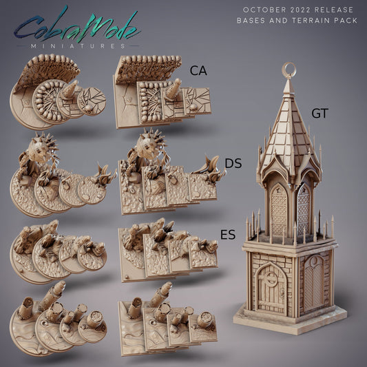 October Miniature Bases - CobraMode 