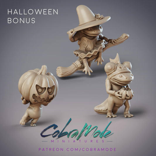 Halloween Costume Frog Folk - CobraMode 
