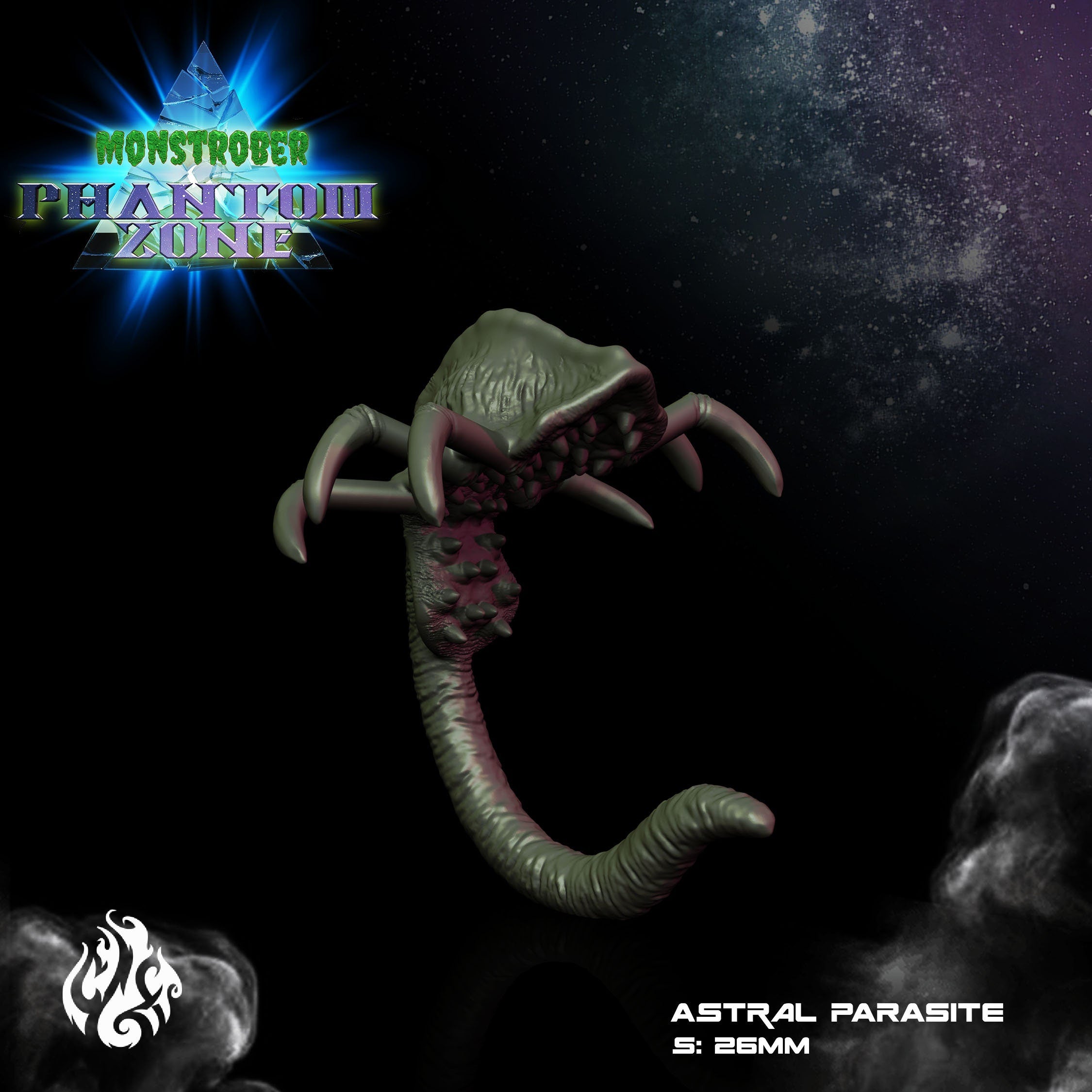 Astral Whale - Monstrober - Phantom Zone - RPG Table Top Mini from Crippled God high quality Foundry