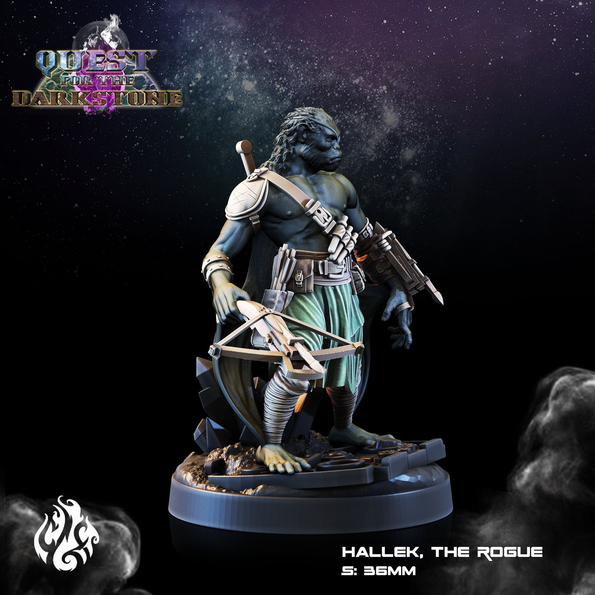 Hallek, the Rogue - Crippled God Foundry - Quest for The DarkStone 