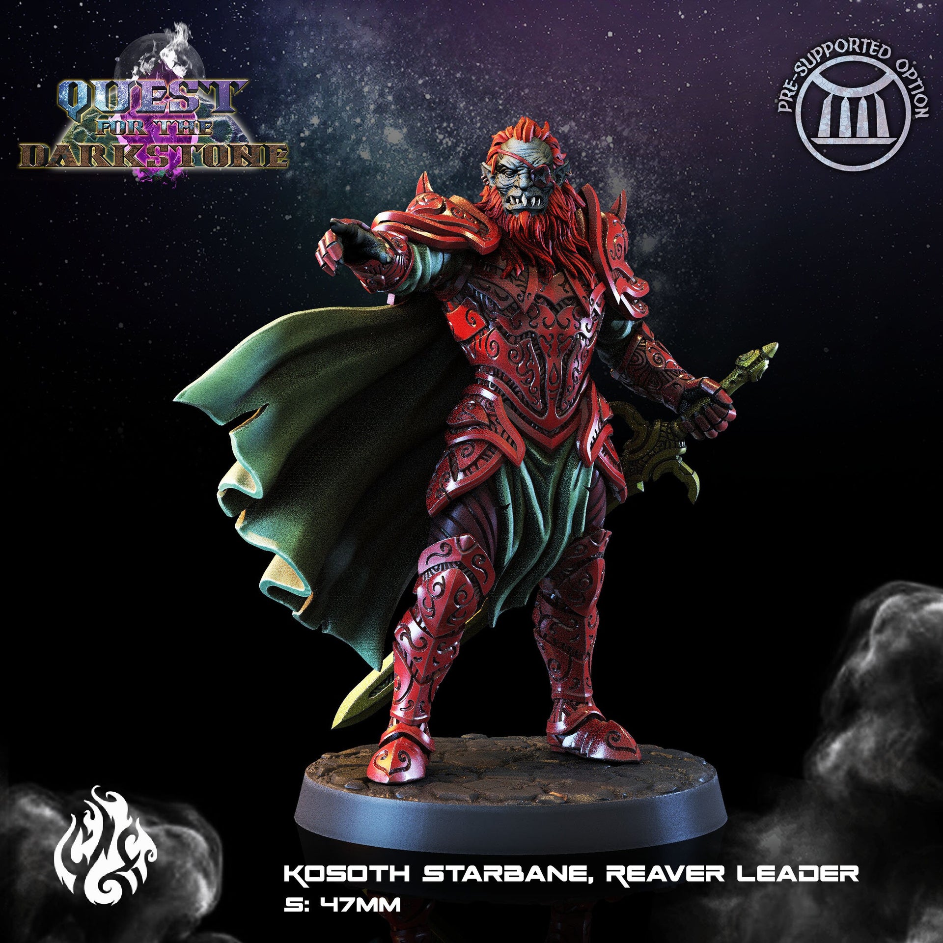Kosoth Starbane, Reaver Leader - Crippled God Foundry - Quest for The DarkStone 